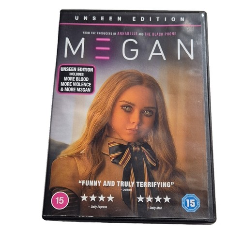 M3gan unseen edition dvd - unseen,